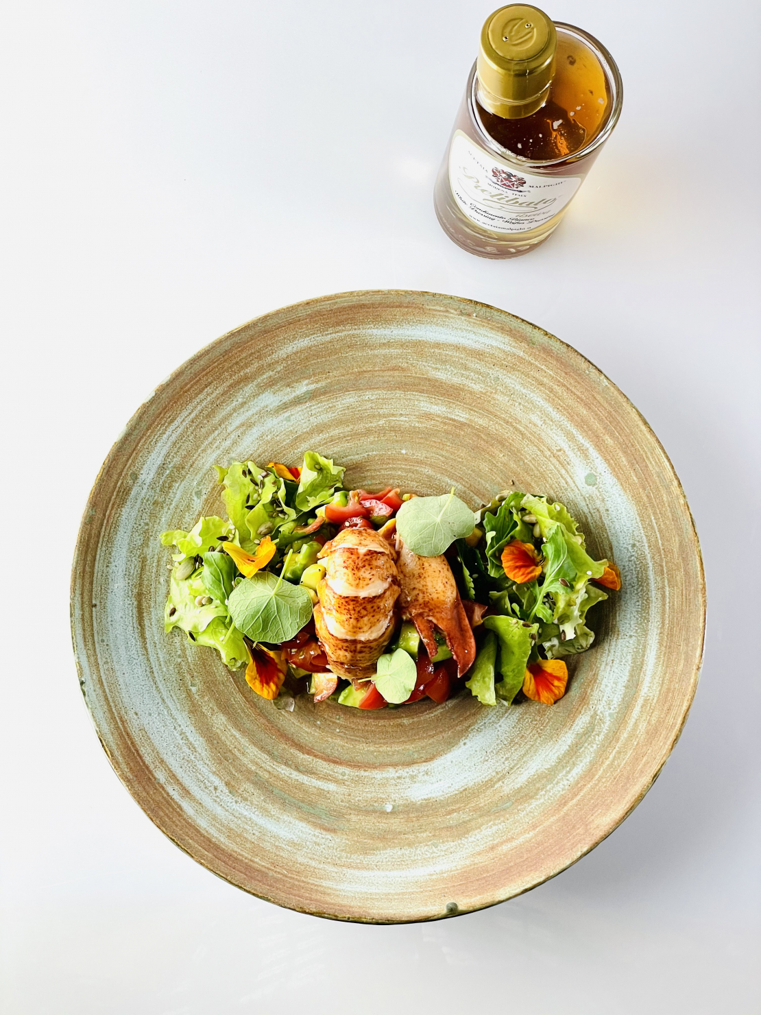 Astice, avocado e condimento bianco Prelibato Riserva