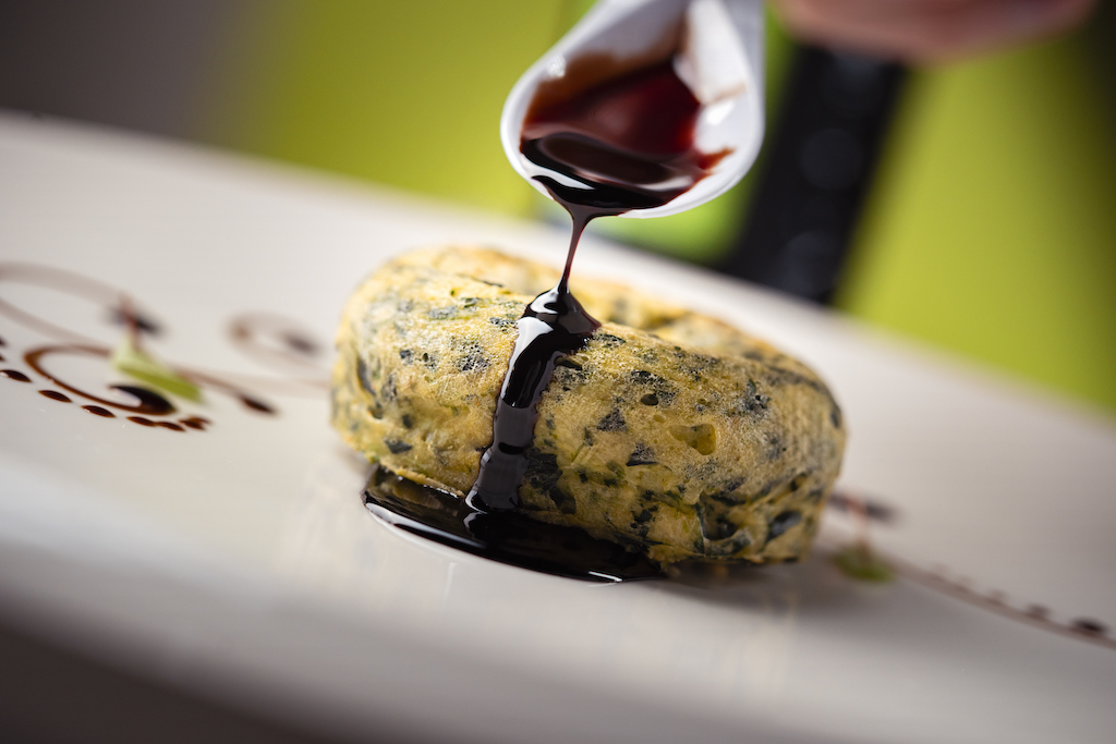 Tortino di zucchine con Aceto Balsamico di Modena IGP BIO