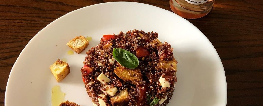 Tortino di Quinoa con Prelibato Rosè